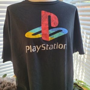 Playstation Black T-Shirt XL